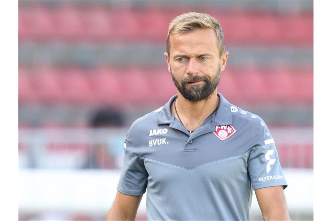 Ex-Würzburger Schiele wird neuer Trainer in Sandhausen Michael Schiele, neuer Trainer beim SV Sandhausen. Foto: Daniel Karmann/dpa/Archivbild