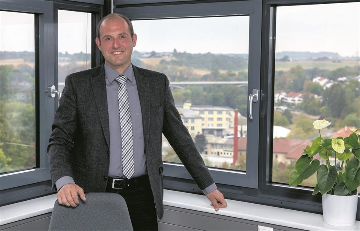 Michael Stuber, der neue Chef des Landwirtschaftsamts, hat seinen Amtssitz im Landratsamt in Backnang. Foto: A. Becher