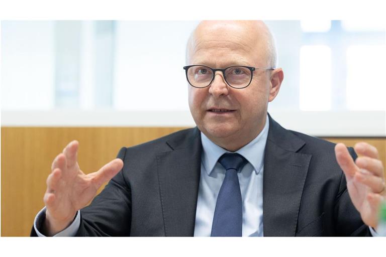 Michael Theurer ist im Vorstand der Bundesbank unter anderem zuständig für das Thema Finanzstabilität.