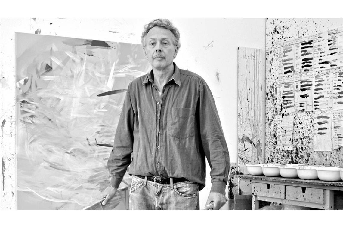 Michael Urtz in seinem Atelier in Stuttgart-Bad Cannstatt