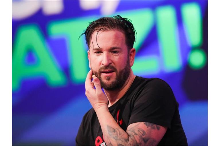 Michael Wendler 2020 in der RTL-Live-Show „Pocher vs. Wendler - Schluss mit lustig!“. Foto: Rolf Vennenbernd/dpa