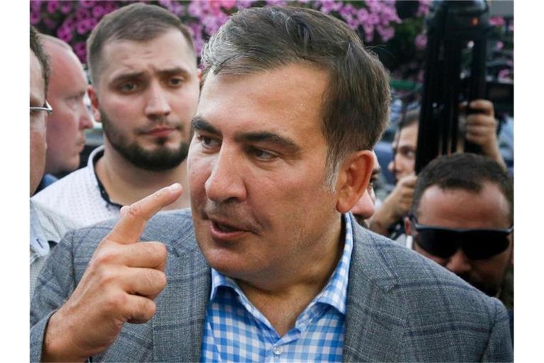 Michail Saakaschwili, ehemaliger Präsident von Georgien. Foto: Efrem Lukatsky/AP/dpa/Archivbild
