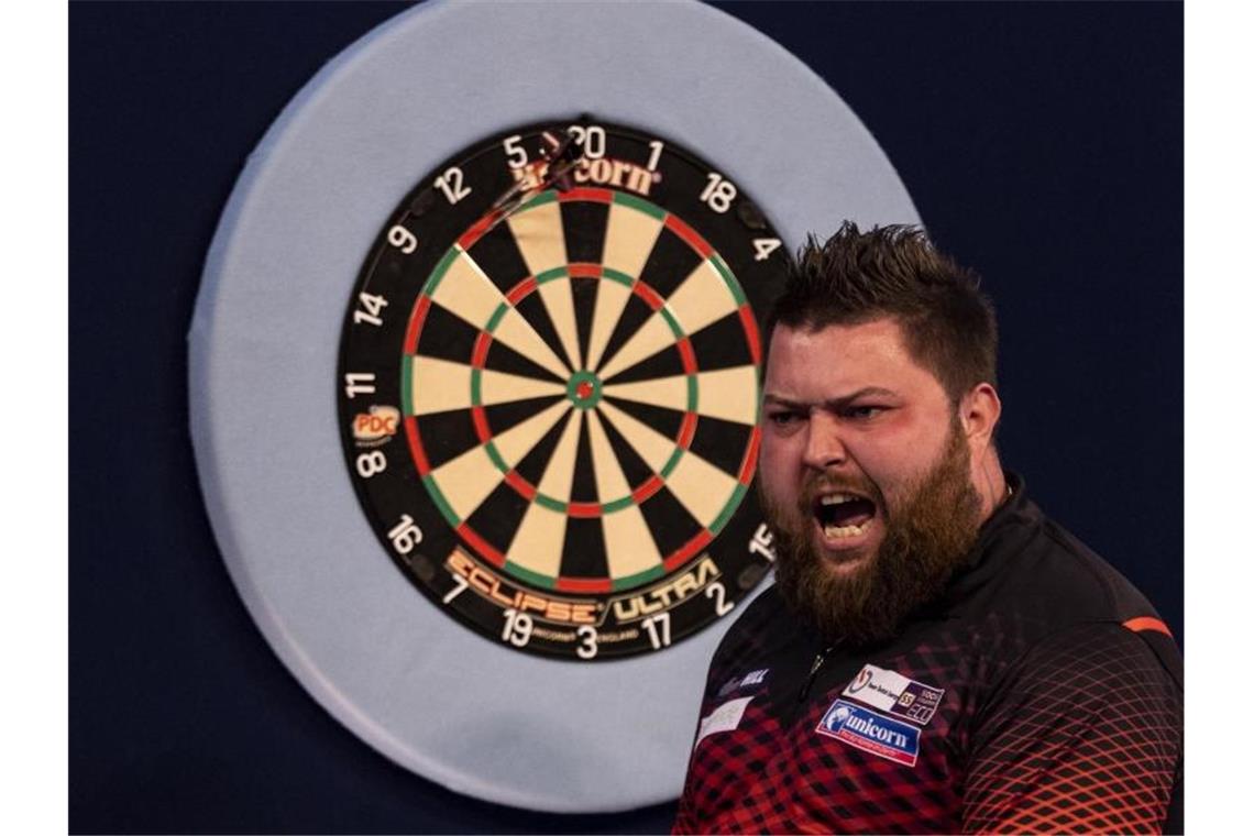 Das bringt der Tag bei der Darts-WM Micheal Smith steht im Finale der Darts-WM. Foto: Steven Paston/PA Wire/dpa