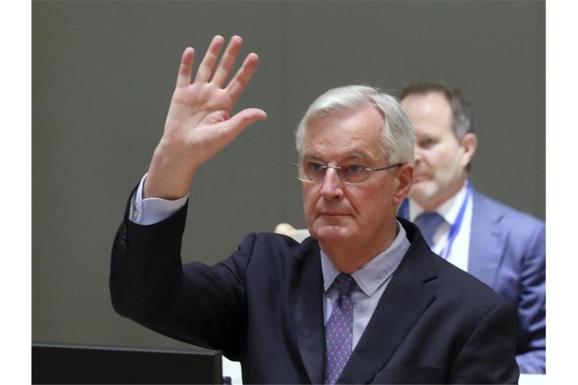 Brexit: London bereitet No-Deal in Kent vor Michel Barnier, EU-Chefunterhändler für den Brexit: „Es ist unsere Verantwortung, den Gesprächen jede Erfolgschance zu geben“. Foto: Yves Herman/Reuters Pool/dpa