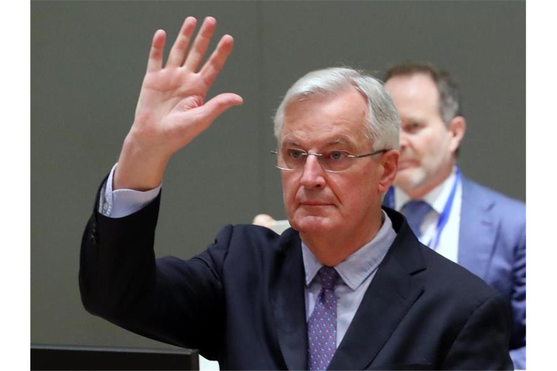 Michel Barnier war 2016 zum Chefunterhändler für die Verhandlungen mit dem Vereinigten Königreich berufen worden. Foto: Yves Herman/Reuters Pool/dpa