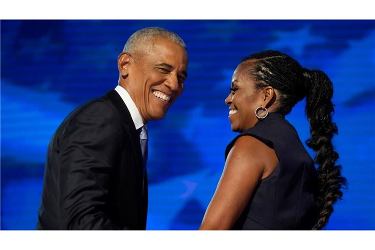 Michelle Obama hat eigenen Worten zufolge gegen ihren Mann Barack den "Kampf" um die Temperatur im Schlafzimmer gewonnen. (Archivbild)