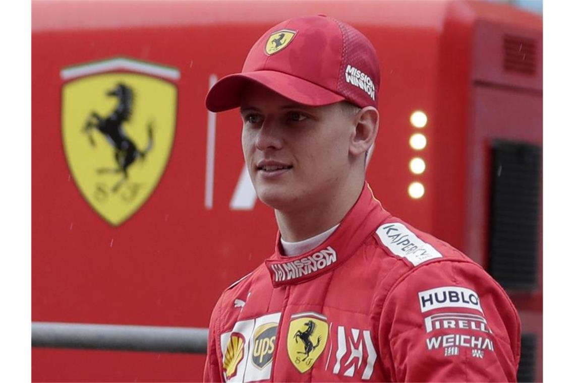 Mick Schumacher, Rennfahrer aus Deutschland. Foto: Hassan Ammar/AP