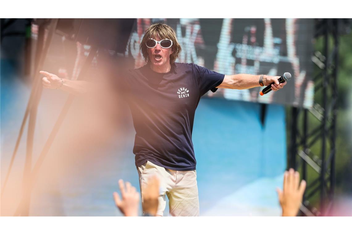 Mickie Krause gab sich beim Festival "Inselfieber" auch die Ehre.
