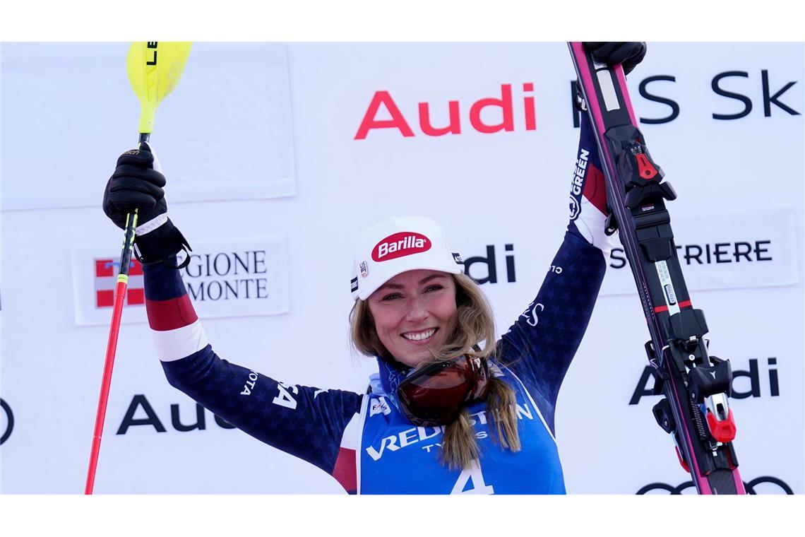 Tickets, Bauten, Aussichten: Noch 100 Tage bis Olympia Mikaela Shiffrin könnte ein Star der Spiele werden.