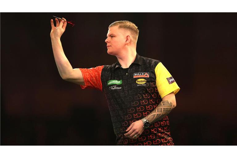 Mike De Decker kritisierte das Publikum im Alexandra Palace