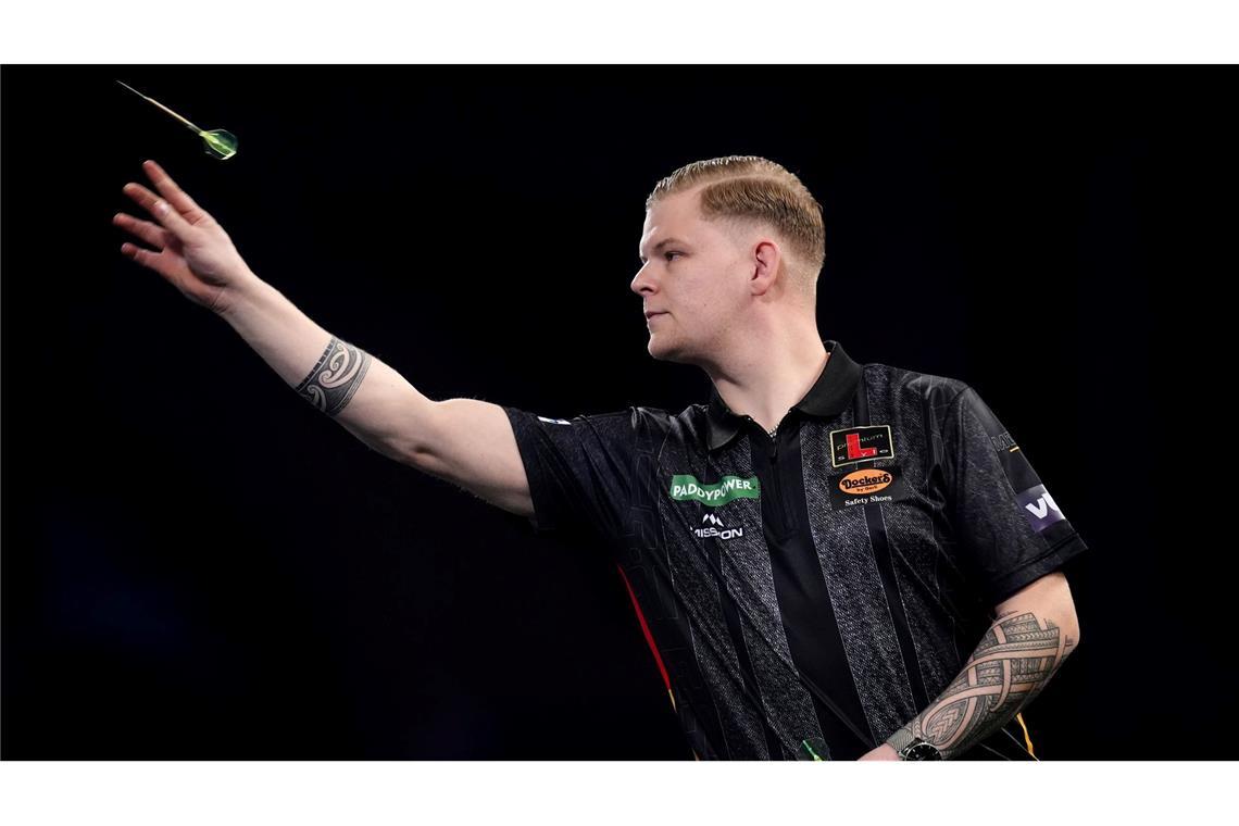 Mike De Decker kritisierte das Publikum im Alexandra Palace