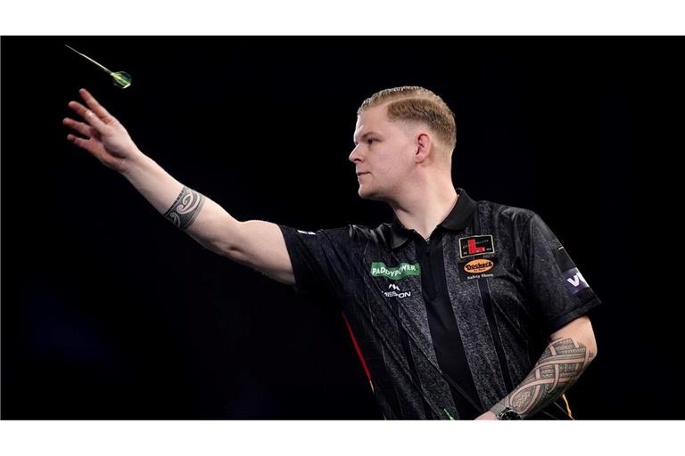 Mike De Decker kritisierte das Publikum im Alexandra Palace