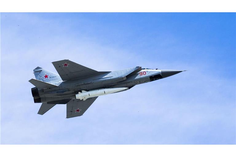 Mikoyan MiG-31 Abfangjäger der russischen Luftwaffe (Archivbild)