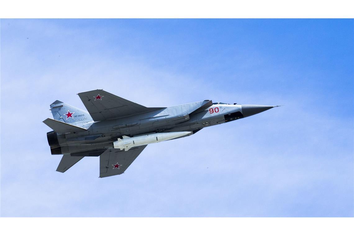 Mikoyan MiG-31 Abfangjäger der russischen Luftwaffe (Archivbild)