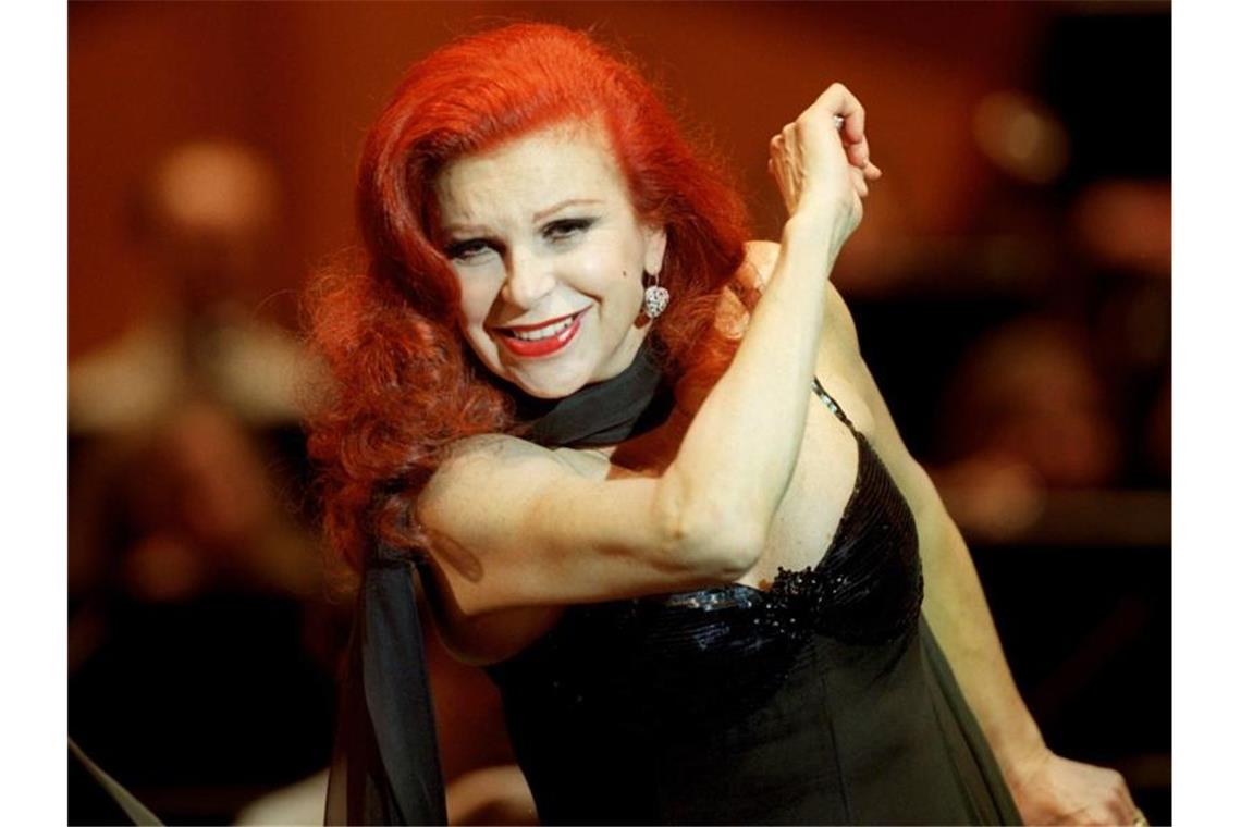 Italienische Sängerin Milva gestorben Milva bei den Proben zum Kurt-Weill-Fest (2000). Foto: Wolfgang Kluge/dpa-Zentralbild/dpa