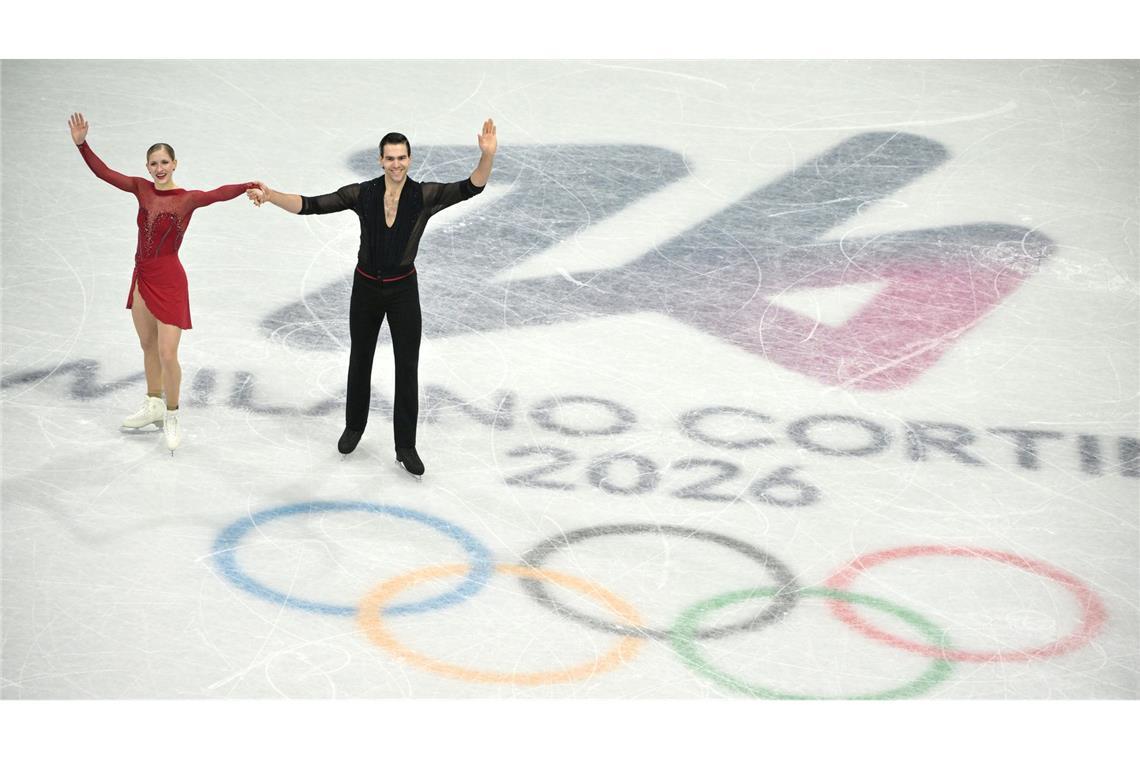 Minerva Hase und Nikita Volodin zeigten Nervenstärke.