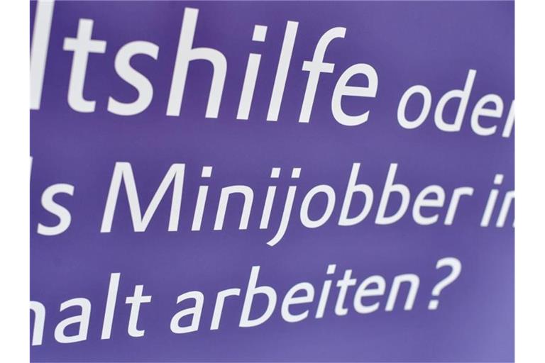 Minijobber kehren auf den Arbeitsmarkt zurück. Foto: Patrick Pleul/dpa-Zentralbild/ZB
