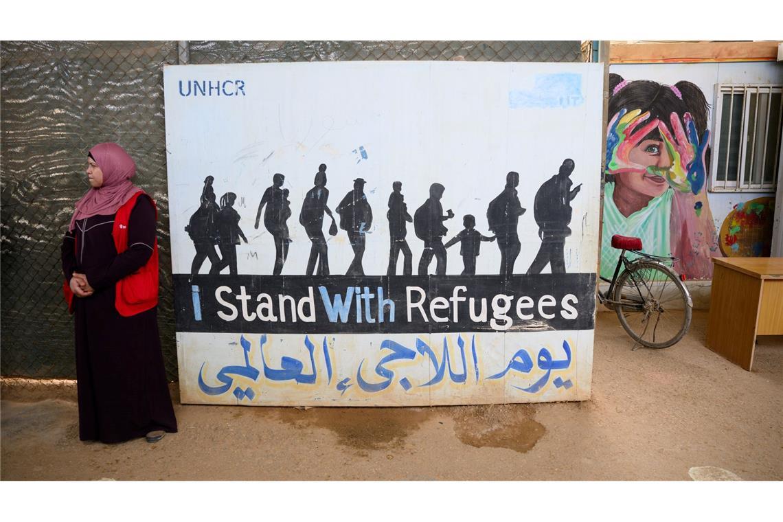 UNHCR: 122 Millionen Vertriebene - viele Syrien-Rückkehrer Ministerin: Deutschland unterstützt Aufnahmeländer. (Archivbild)