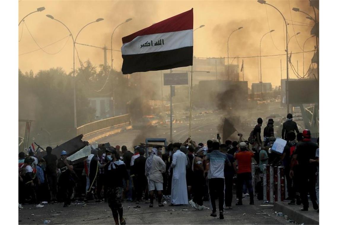 Erneut Tränengaseinsatz gegen Demonstranten im Irak
