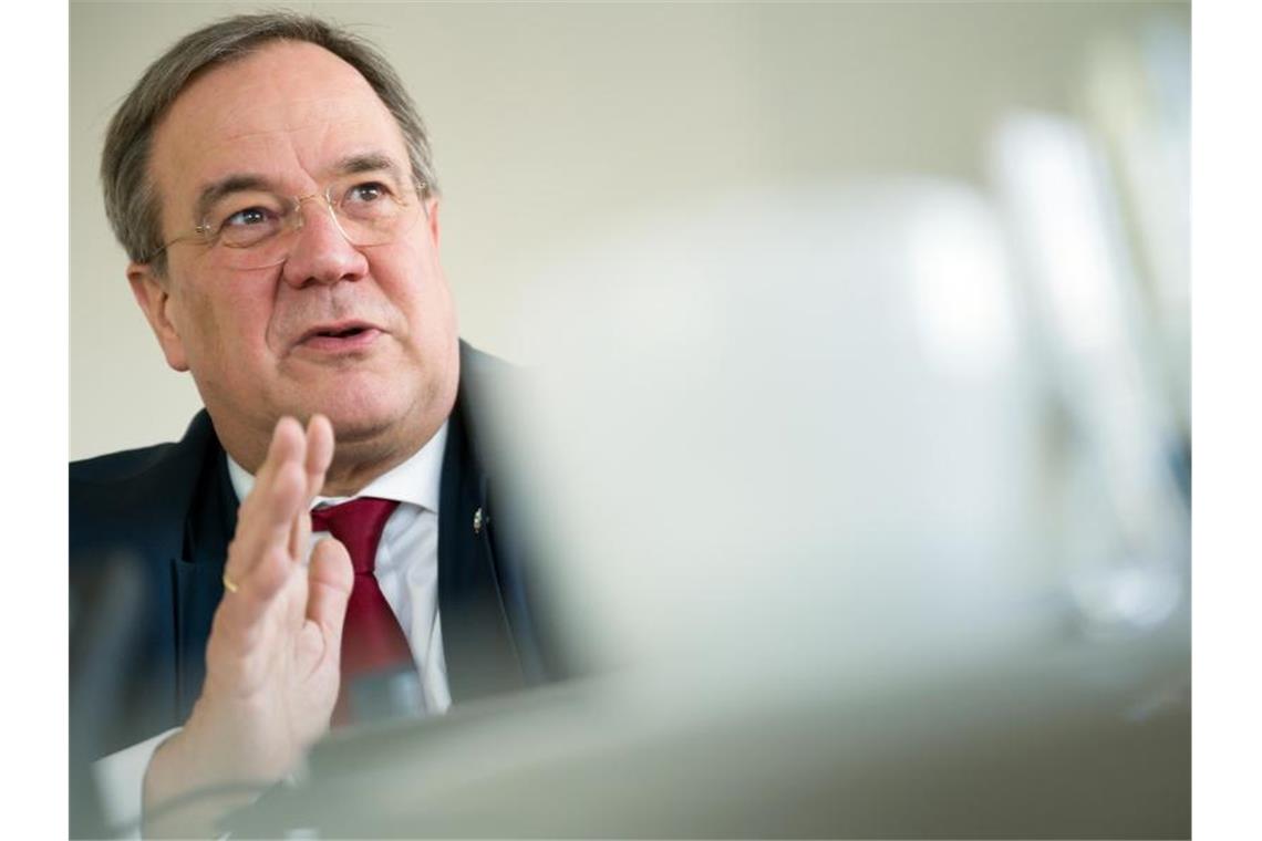 Kohleausstiegsgesetz: Laschet warnt vor weiterer Verzögerung Ministerpräsident Armin Laschet fordert, das Kohleausstiegsgesetz nicht länger zu verzögern. Foto: Federico Gambarini/dpa
