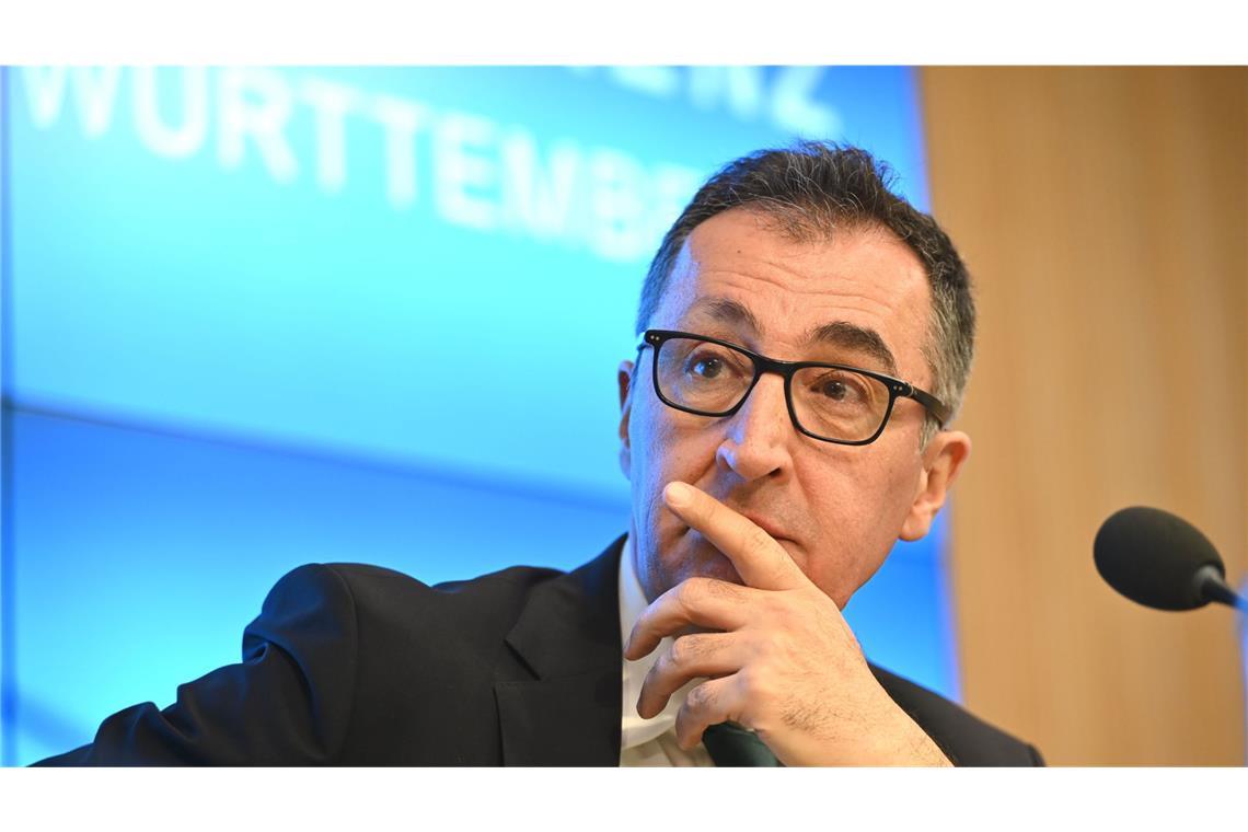 Ministerpräsident Cem Özdemir.
