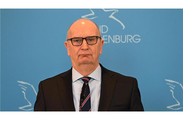 Ministerpräsident Dietmar Woidke (SPD)