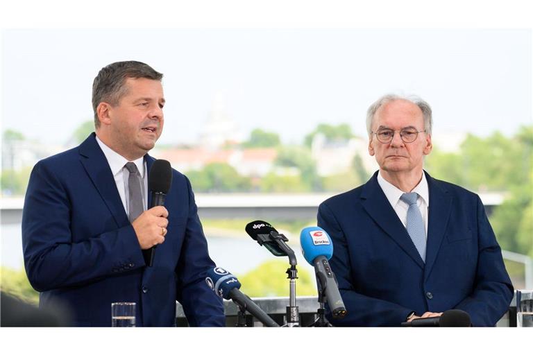Ministerpräsident Reiner Haseloff hat Sven Schulze als seinen Nachfolger vorgeschlagen.