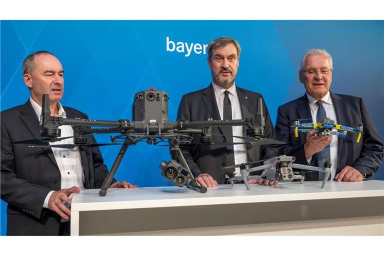 Ministerpräsident Söders Botschaft für den Umgang mit Drohnen ist klar: Abschießen statt Abwarten.