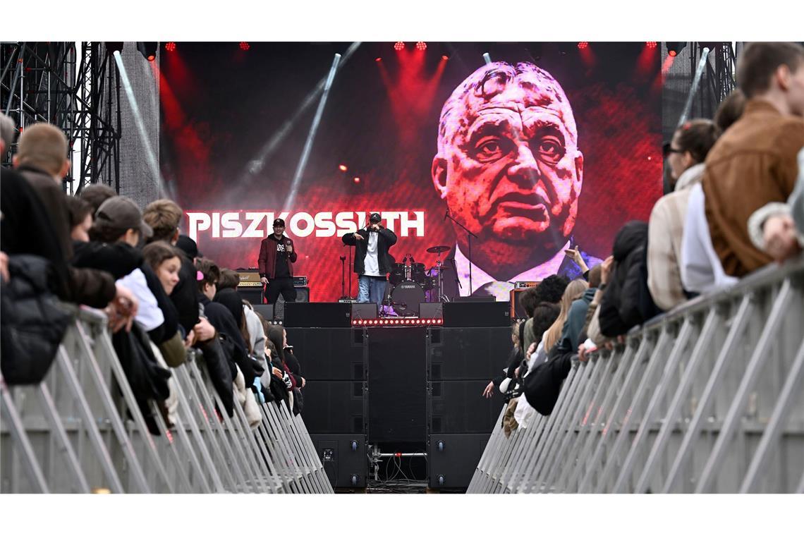 Ministerpräsident VIktor Orban muss bei der Wahl in Ungarn um seine Macht bangen.