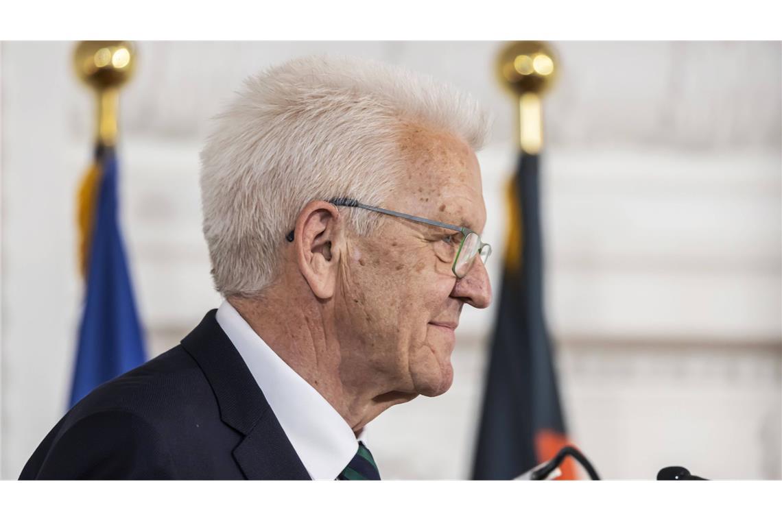 Ministerpräsident Winfried Kretschmann – 15 Jahre lang regierte er das Land, nun ist Schluss.
