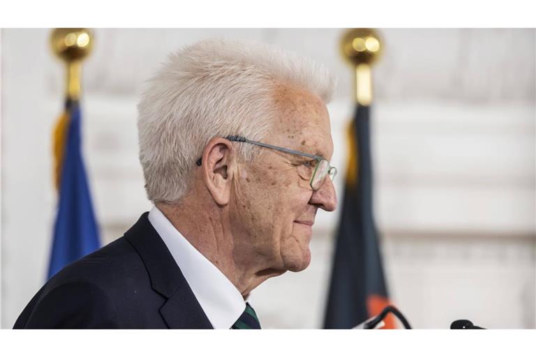 Ministerpräsident Winfried Kretschmann – 15 Jahre lang regierte er das Land, nun ist Schluss.
