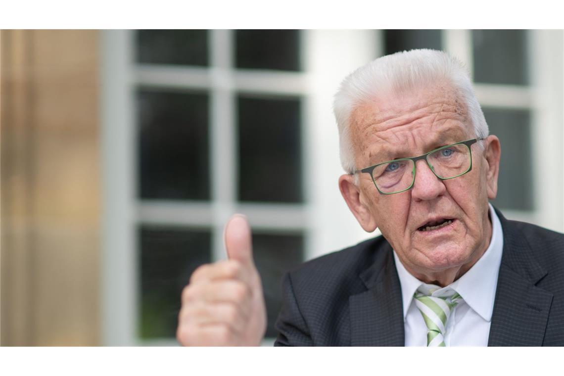 Später Sommerferien-Start? Das sagt Winfried Kretschmann Ministerpräsident Winfried Kretschmann