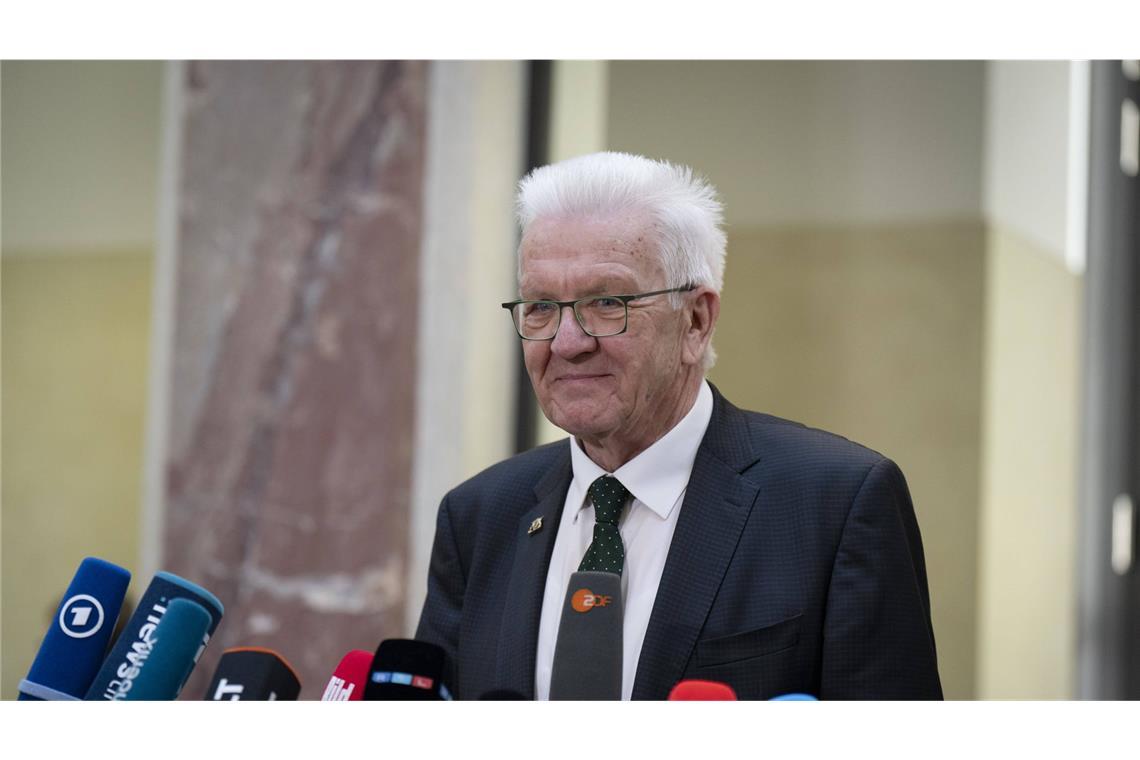 Ministerpräsident Winfried Kretschmann bricht am Montag zu seiner letzten richtigen Auslandsreise als Regierungschef auf.