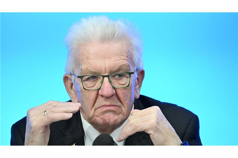 Ministerpräsident Winfried Kretschmann (Grüne) sieht vor allem Probleme beim Anteil der Finanzierung der Länder.