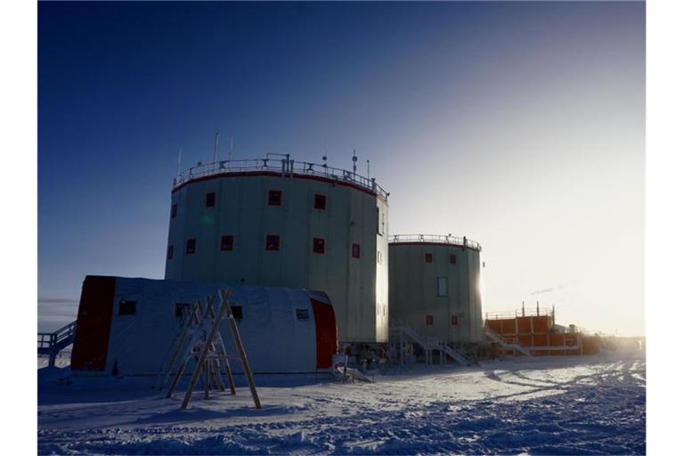 Minus 12 Grad an der Forschungsstation Concordia: Im Osten der Antarktis herrschen zur Zeit vergleichsweise hohe Temperaturen. Foto: S. Thoolen/ESA/IPEV/PNRA/dpa