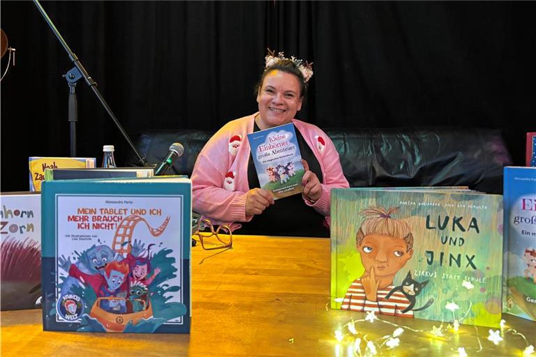 Miriam Herzog hat die Veranstaltungsreihe am ersten Advent eingeläutet. Foto: Alexander Lisson