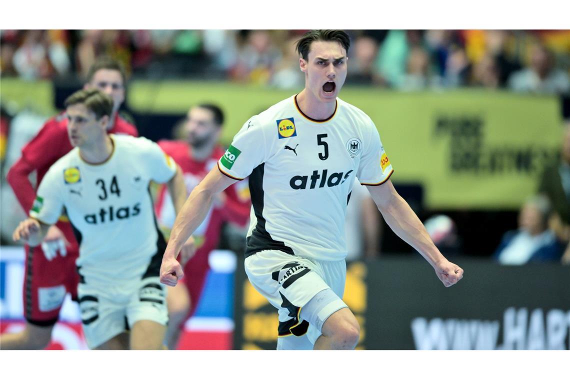 Miro Schluroff spielt seine erste EM für Deutschland.