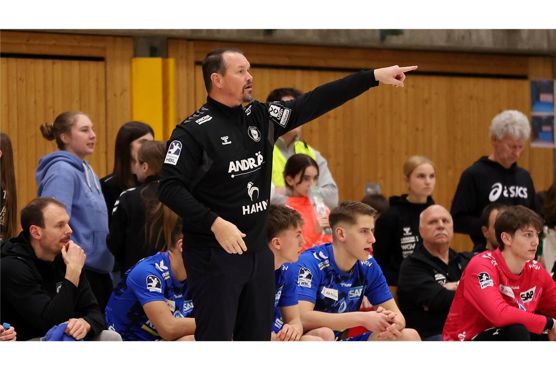 Misha Kaufmann musste auch auf Kai Häfner (li.) verzichten.