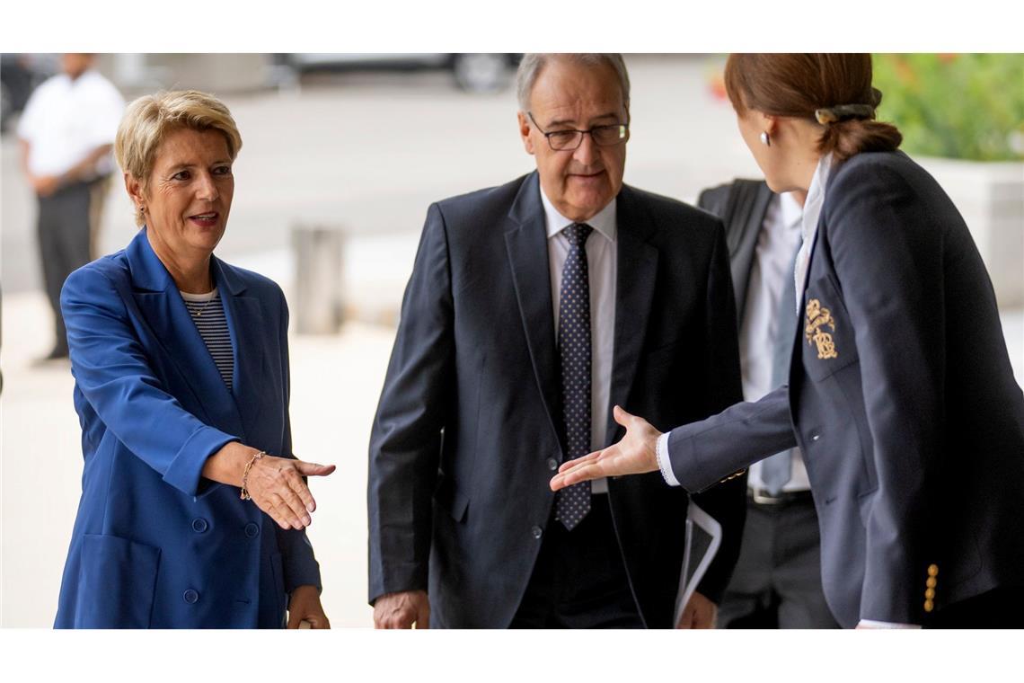 Schweizer Wirtschaft zu Zöllen: "Horrorszenario" eingetreten Mission impossible: Bundespräsidentin konnte in Washington nichts ausrichten.