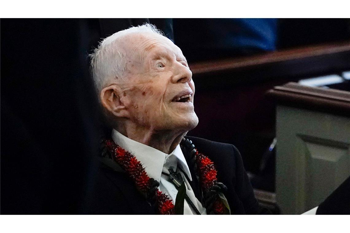 Früherer US-Präsident Jimmy Carter mit 100 Jahren gestorben Mit 100 verstorben: Jimmy Carter.