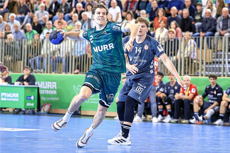 Mit 13 Treffern der überragende HCOB-Torschütze: Louis Mönch. Foto: Alexander Becher