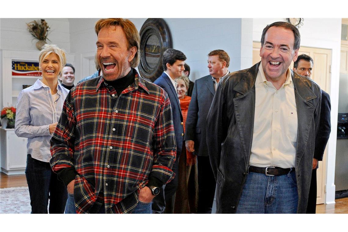 Mit Action-Rollen wurde Chuck Norris in Hollywood bekannt. (Archivbild)