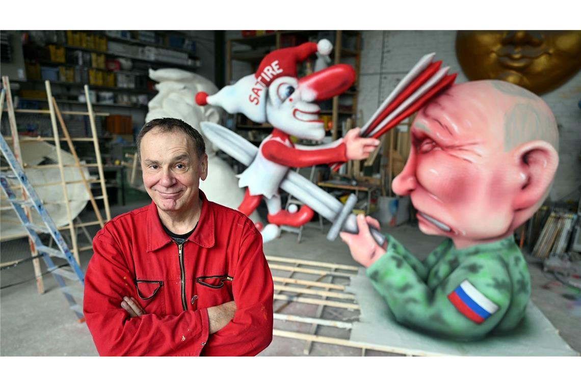 Karneval in Düsseldorf: Satire trifft Putin, Trump und Merz