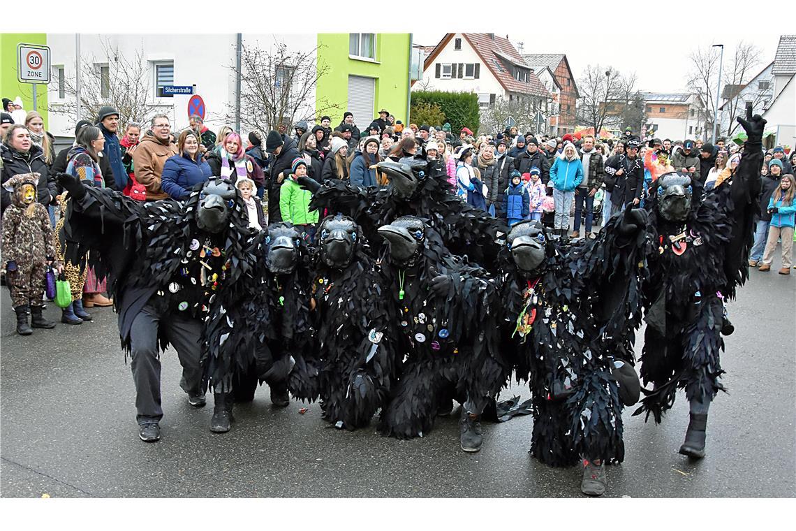 Mit dem Carnevalsverein Grabbenhausen geht der Faschingsumzug nach rund andertha...