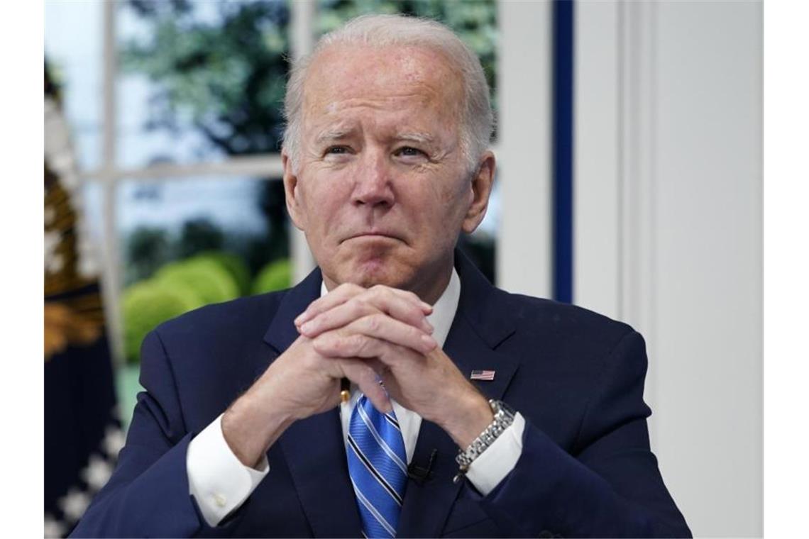 Gericht blockiert Bidens „Impfpflicht light“ für Firmen Mit dem Gerichtsentscheid muss er einen Rückschlag für seine Corona-Politik hinnehmen: US-Präsident Joe Biden. Foto: Carolyn Kaster/AP/dpa
