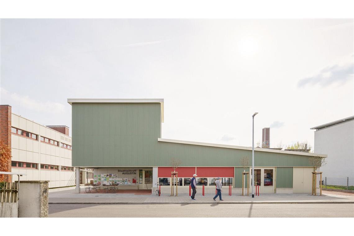 Mit dem Stadtteiltreff Augustin in Ingolstadt ist das ortsansässige Architekturbüro nbundm* Architekten auf der Shortlist.