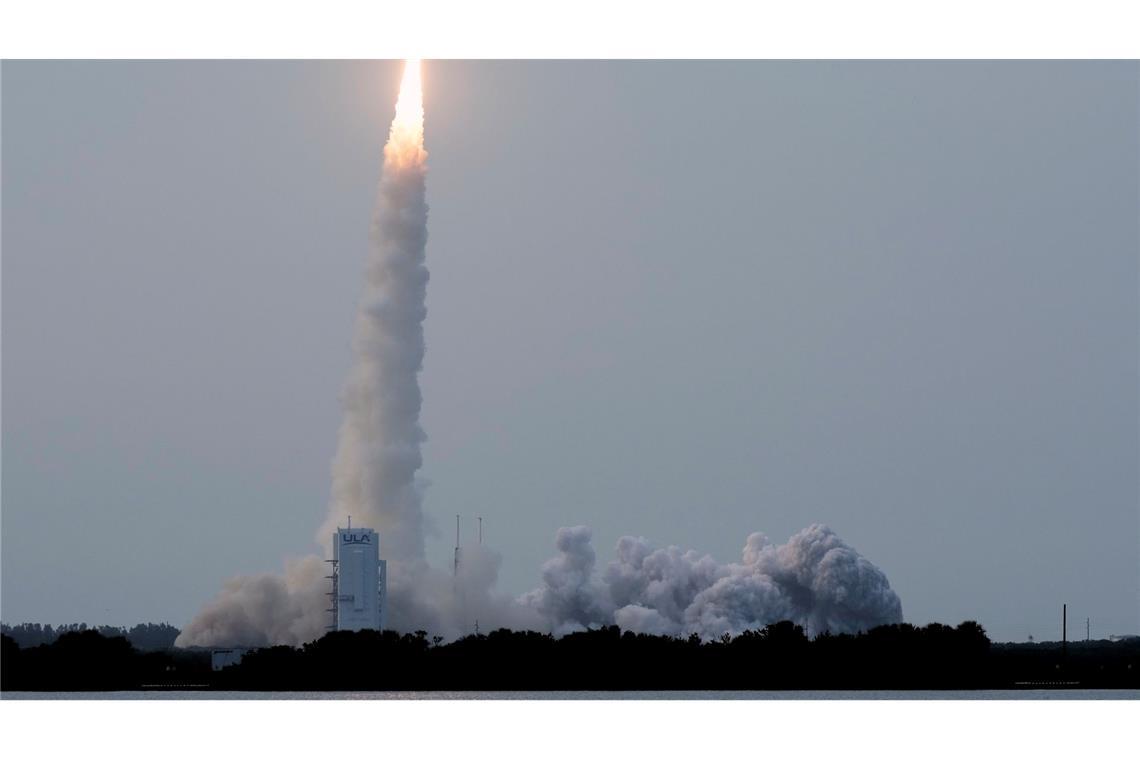 Konkurrenz für Musk: Erste Amazon-Satelliten im All Mit dem Start macht Amazon Ernst bei der Aufholjagd zu Elon Musks Starlink-System. (Archivbild)