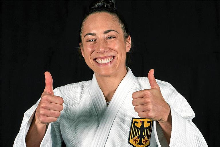 Mit den TSG-Judofrauen in ihrer Doppelfunktion als Kämpferin und Trainerin erfolgreich: Katharina Menz. Foto: DJB/Lorraine Hoffmann