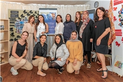 Mit der Ausstellung möchten die Macherinnen den Frauen in Afghanistan eine Botschaft der Hoffnung senden. Fotos: Stefan Bossow