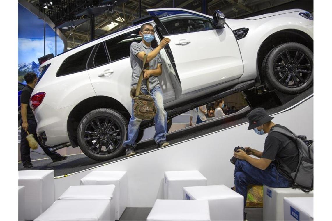 Mit der chinesischen Autoindustrie geht es offenbar nach der Corona-Pandemie in Lande wieder aufwärts. Foto: Mark Schiefelbein/AP/dpa